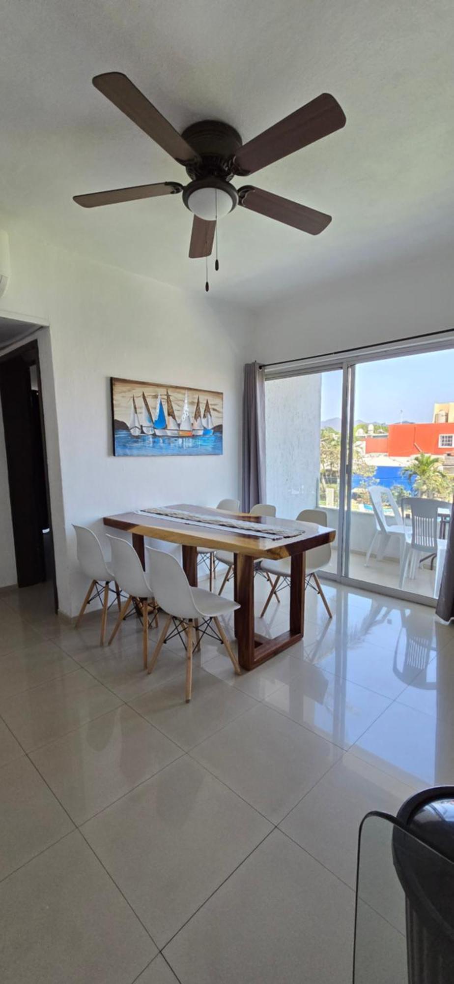 Magnifico Departamento, Cocina Equipada, 2 Recamaras 2 Banos , Hasta 6 Personas, 3 Albercas, Playa A 50 Mts Wifi, Aire Acondicionado Διαμέρισμα Manzanillo Εξωτερικό φωτογραφία